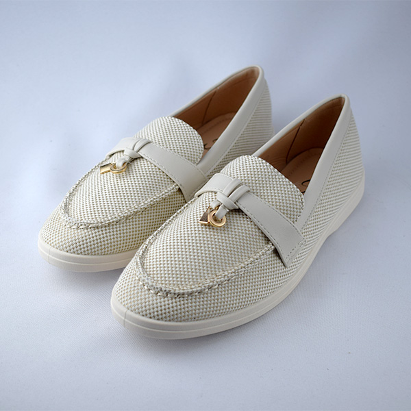 Mocassin pour femme 5514 beige clair Mocassins femme Maroc
